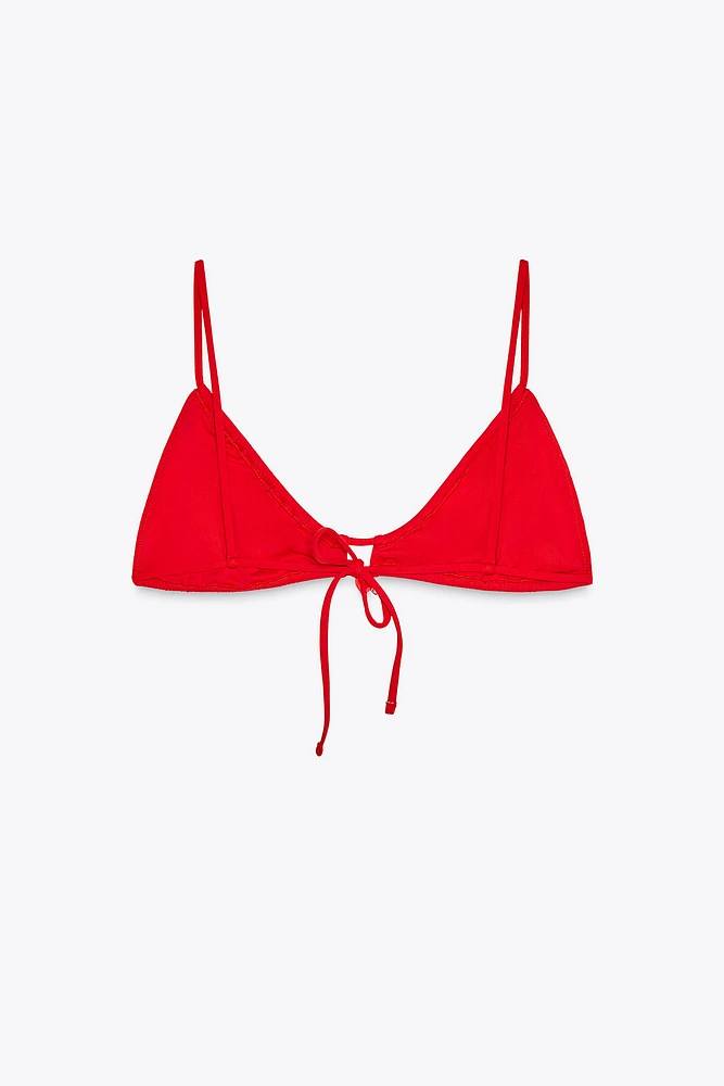 CHARM BIKINI TOP