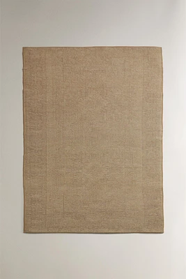 PRINTED JUTE AREA RUG