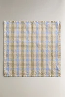 PLAID DYED THREAD NAPKINS (SET OF 2)