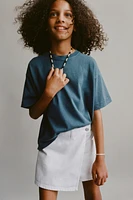 BASIC DENIM SKORT