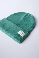 RIBBED COTTON HAT