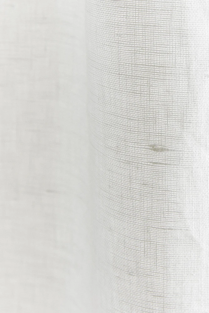 MEDIUM OPACITY FADED LINEN CURTAIN