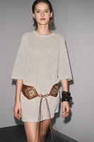 RUSTIC SHORT DRESS