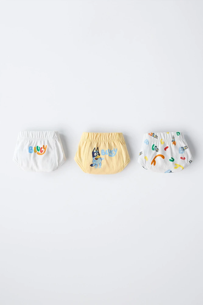 2-6 YEARS/ THREE-PACK OF BLUEY © LUDO STUDIO BRIEFS