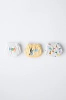 2-6 YEARS/ THREE-PACK OF BLUEY © LUDO STUDIO BRIEFS