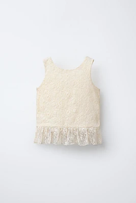 LACE TOP