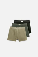 LOT DE 3 BOXERS DOUX