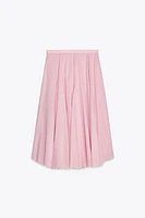 ZW COLLECTION FLared COTTON SKIRT