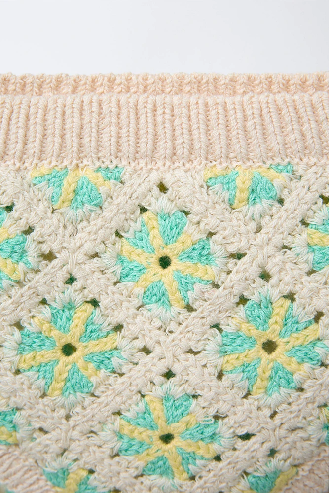 CULOTTE EN MAILLE CROCHET