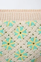 CROCHETED KNIT UNDERWEAR