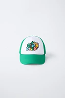EMBROIDERED TRUCKER HAT