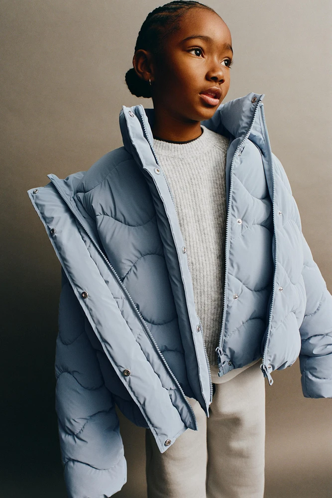 RUBBERIZED PUFFER JACKET