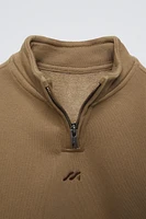 ZIP SWEATSHIRT