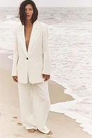 WRINKLED EFFECT BLAZER