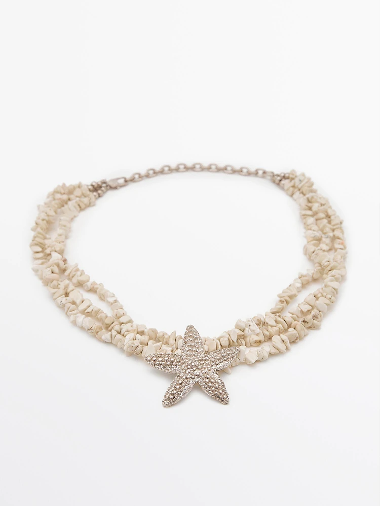 Star stone necklace