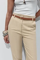 PANTALON RUSTIQUE CEINTURE