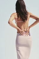 RUCHED STRETCH DRESS