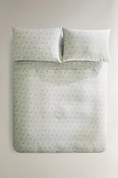 HOUSSE DE COUETTE SATIN IMPRIMÉ PAISLEY