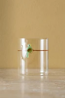 BOROSILICATE GLASS BIRD TUMBLER