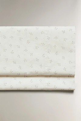 DRAP DE DESSUS ENFANT COTON MINIFLEUR