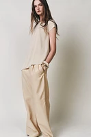 ASYMMETRIC HEM KNIT TOP