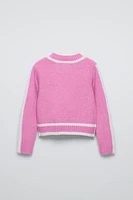 EMBROIDERED KNIT SWEATER SKI COLLECTION