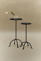 TABLE D’APPOINT MÉTAL VIEILLI