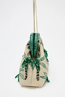 BEADED DETAIL CLUTCH