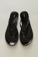 FLAT JELLY SANDALS