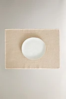 SET DE TABLE LIN RUSTIQUE