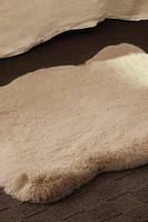 IRREGULAR FUZZY SMALL AREA RUG