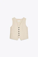 GILET DE TAILLEUR EN LIN