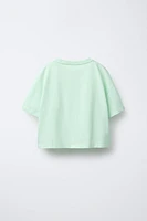 TEXT PRINT T-SHIRT