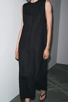 ROBE MIDI EN LIN 100 % ZW COLLECTION