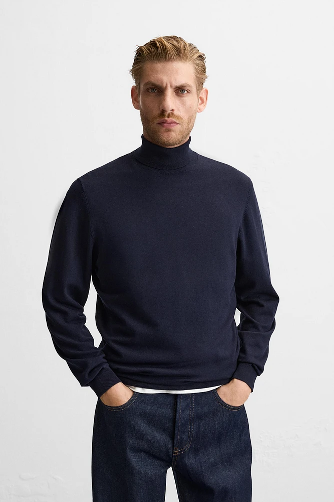 VISCOSE BLEND SWEATER