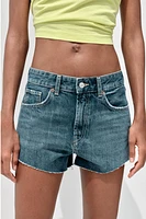 SHORT MINI EN JEAN TRF TAILLE NORMALE