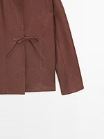 Kimono fluide 100 % lin
