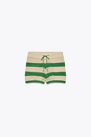SHORT EN MAILLE