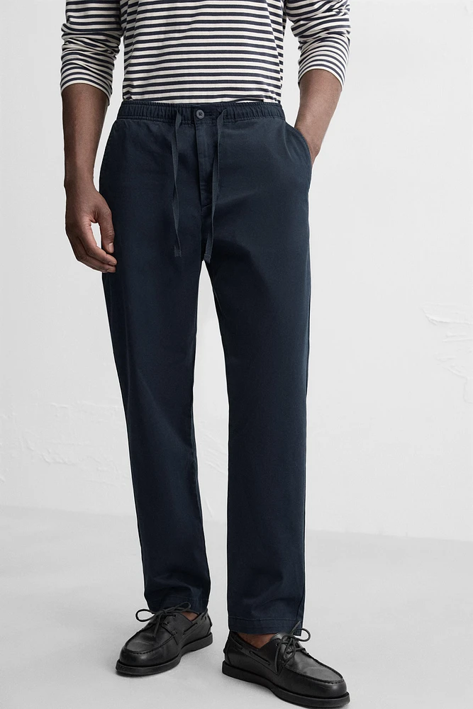 REGULAR FIT JOGGER WAIST PANTS