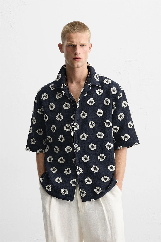 TEXTURED JACQUARD SHIRT
