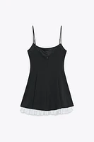TRIM SHORT DRESS