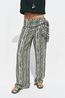 PANTALON PARÉO LARGE RAYURES