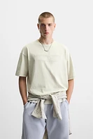 WASHED TEXT T-SHIRT