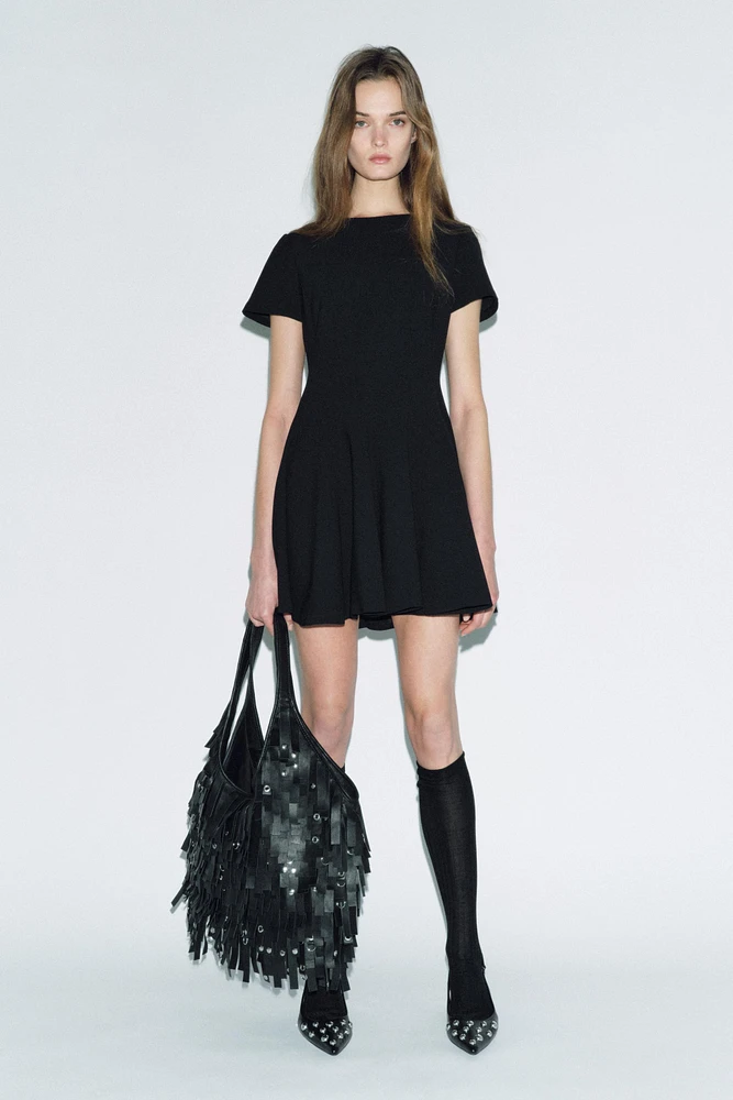 GODET MINI DRESS ZW COLLECTION