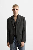 LIMITED EDITION POLKA DOT JACQUARD BLAZER