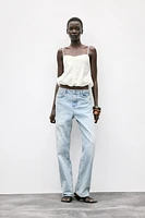 LINEN BALLOON TOP