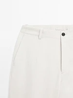 Pantalon 100 % lin