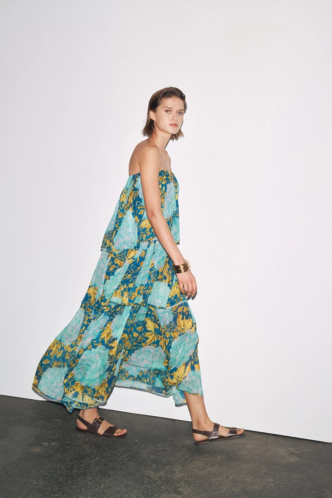 STRAPLESS DRESS ZW COLLECTION
