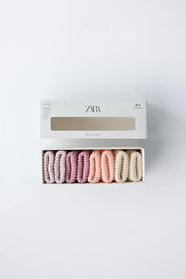 FOUR-PACK OF COLORFUL SOCKS
