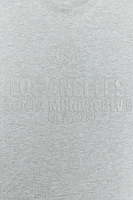 METALLIC THREAD PLUSH SWEATSHIRT